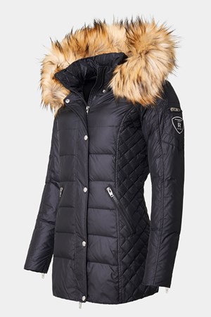 ​ROCKANDBLUE Dunjakke Style: Beam Mid. Black / Faux Fur. Nice-To-Have: 2.399,- Pre-Winther-Sale: 1.919,-