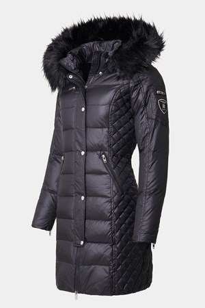 ROCKANDBLUE Dunjakke. Style: Beam. Black / Blackish  Faux Fur. Best-Seller: 2.699,- Pre-Winther-Sale: 1.800,-