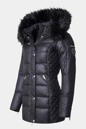 ​ROCKANDBLUE Dunjakke Style: Beam Mid. Black / Faux Fur.  Nice-To-Have: 2.399,-   Pre-Winther-Sale: 1.700,-