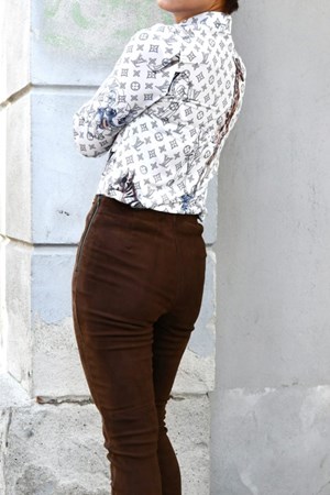 Butterfly Skindleggings. Style: 10.481. Brown. Limited Edition: 2.999,- OUTLET: 1.500,-