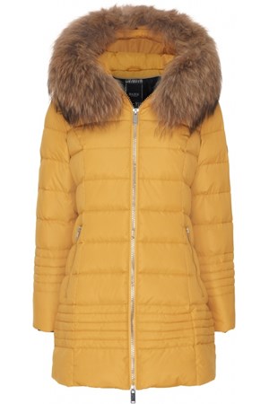 BARK OF SWEDEN Dunjakke. Style: 7032. KUN SORT / Raccoon. OUTLET: 1.500,-