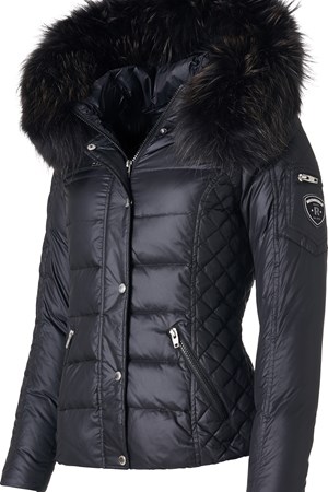 ROCKANDBLUE Dunjakke. Style: Zora. Black / Blackish Raccoon. Limited Edition. 2.899,- Spar. 10% V.I.P. Followers