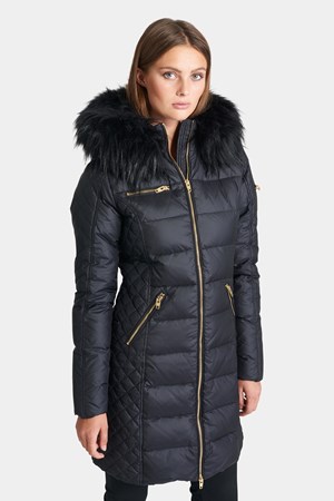 Just Arrived. ​ROCKANDBLUE Dunjakke. Ciara. Easy Nylon. Black / Black Raccoon Fur. Best-Seller: 3.199,- Pre-Winther-Sale: 2.559,-