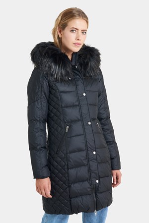 Just Arrived. ​ROCKANDBLUE dunjakke. Style: Beam. Balck / Black Faux Fur. Nice-To-Have: 2.699,- V.I.P. Pris: 2.429,-
