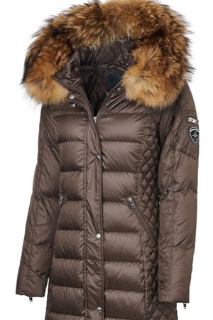 ROCKANDBLUE Dunjakke. Style: Beam. Dark Brown / Natural Raccoon. Best-Seller: 3.199,- Spar 10% som V.I.P. Member / Followers