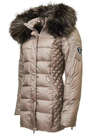 ​ROCKANDBLUE Dunjakke Style: Beam Mid. Mud / Greyish Faux Fur.  Nice-To-Have: 2.399,-  Pre-Winther-Sale: 1.700,-