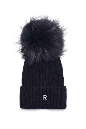 ROCKANDBLUE Hue. Model: Pom Pom Beanie. Black / Blackish . Best-Seller: 299,-  ​V.I.P. Pris. 239,-